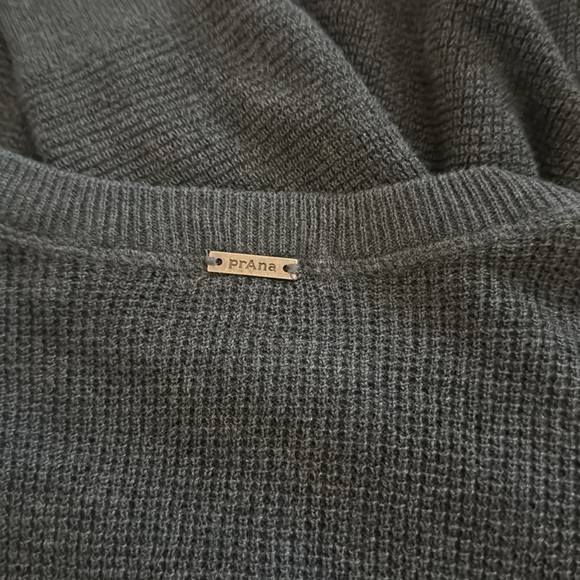 PRANA MILANI HENLEY Merino wool Top Waffle - Picture 4 of 6